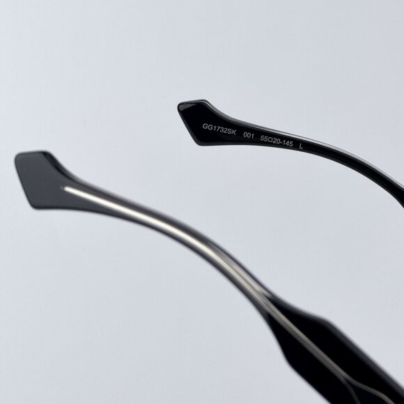 Gucci Women Black Grey Square BRAND NEW Sunglasses GG1732SK 001 main image 7